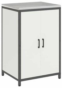 Conjunto de Armazenamento de Cozinha 2 pcs Branco