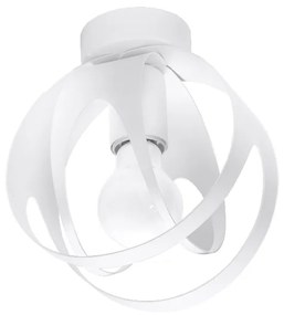 Aplique Candeeiro de Teto em AÇO TULOS 1 Lampâda Branco