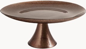 Prato para bolo em vidro com efeito brilhante Regent