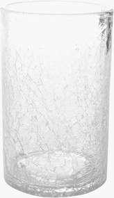 Copos altos artesanais Crackle, conjunto de 4