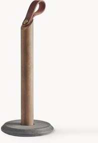 Suporte para rolos de cozinha em madeira de carvalho Grab