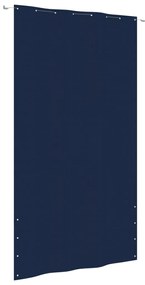 vidaXL Tela de varanda 160x240 cm tecido oxford azul