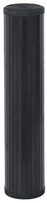 Tapete retangular 100x300 cm bambu preto