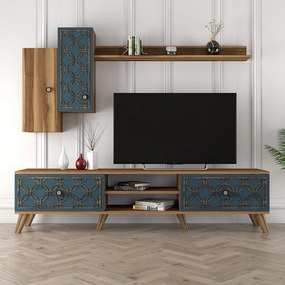 Móvel TV ClassS – Nogueira – 180x44x35 cm