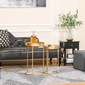 Conjunto de 2 Mesas de Centro Light - Design Moderno