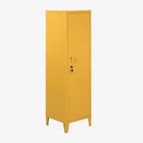 Armário Cacifo Em Aço Pohpli Amarelo Albero - Sklum