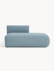 Módulo chaise longue em bouclé Sofia