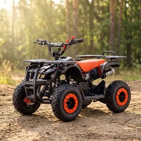 Mini Moto Infantil para crianças 5 a 9/10 anos Gasolina 50 CC Beneo Motors Cobra com limitador de velocidade Laranja