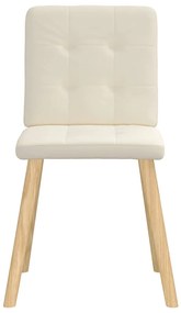 Cadeiras de jantar 2 pcs linho