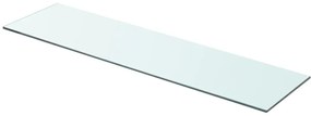 Prateleiras 2 pcs 80x20 cm vidro transparente