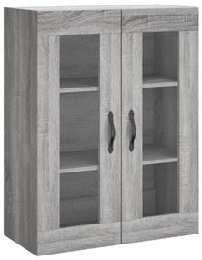 Armário alto 69,5x34x180 cm derivados de madeira sonoma cinza