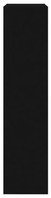 Sapateira 60x21x87,5 cm derivados de madeira preto