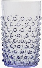 Copos altos artesanais Hobnail, conjunto de 6