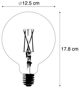 Lâmpada LED regulável E27 inteligente com app 806 lm 1800-3000K