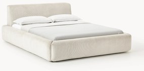 Cama estofada com arrumação Melva