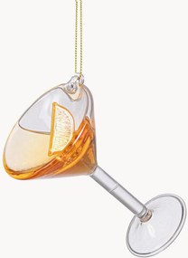 Ornamentos de Natal em vidro Drink, conjunto de 2