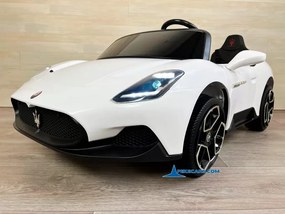 Carro elétrico para crianças Maserati MC20 2 Lugares 2.4G Branco