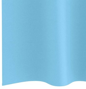 Cortinas com cortinas 2 pcs Azul claro 225 x 140 cm Poliéster