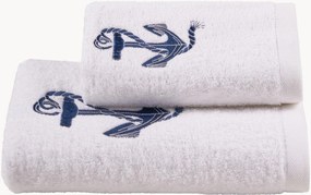 Toalhas em algodão Navy, conjunto de 2