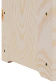 Garrafeira com tábua no topo 72,5x25x111,5 cm pinho maciço