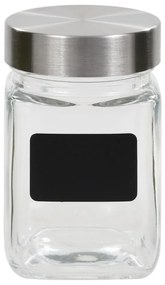 Frascos de vidro com autocolante 24 pcs 300 ml