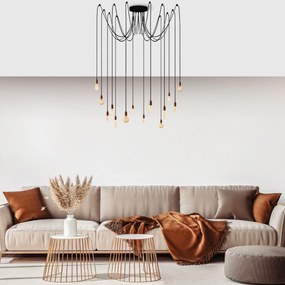 Candeeiro de Teto Kabluni – Cobre – 216 x 216 cm