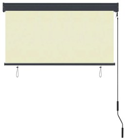 Estore de rolo para exterior 120x250 cm creme