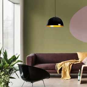 Chandelier Berceste – Preto – 40 x 40 cm