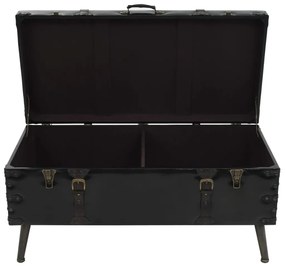 Mesa de centro em MDF e aço 102x51x48 cm