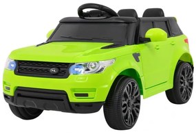 Carro elétrico para Crianças Start Run, 12V Rodas	e assento plástico Verde