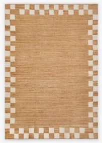 Alfombra Retangular Em Juta E Algodão Luebo 300 X 200 Cm - Sklum