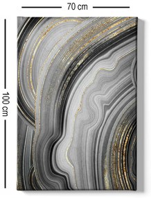 Pintura Decorativa em Tela 1415417402 – Multicolor – 70 x 100 cm