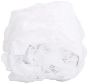 Rede de camuflagem com saco de arrumação 753x199 cm branco