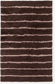 Tapete de lã artesanal de pelo comprido Chaz