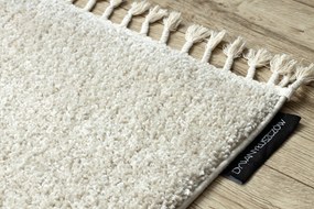 Tapete BERBER 9000 creme Franjas berbere marroquino shaggy - PRODUTO DE SEGUNDA GRAU