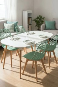 Pack 4 Cadeiras Mima - Verde Jade