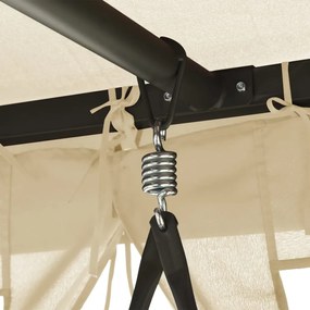 Gazebo com baloiço conversível branco nata
