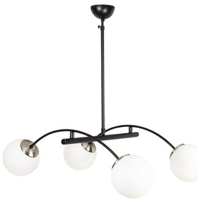 Chandelier Hilal – Preto e Branco – 85 x 80 cm