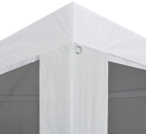 Tenda para festas com 6 paredes laterais em rede 6x3 m