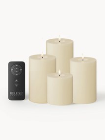 Velas LED artesanais com controlo remoto Real Flame, 5 uni.
