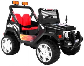 Jipe elétrico para Crianças 12V RAPTOR Drifter Rodas de EVA Preto