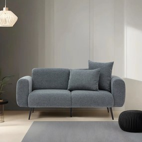 Sofá de 2 Lugares Side – Antracite – 171x77x82 cm