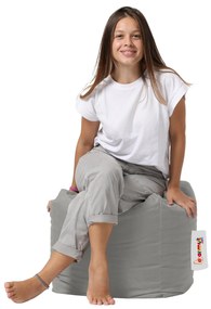 Pufe de Jardim Square Pouf – Fumado – 45x45x45 cm | Tribo Home