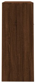 Sapateira 60x35x84 cm derivados de madeira carvalho castanho