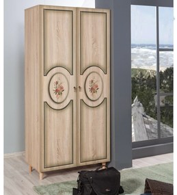 Roupeiro Stil – Carvalho Sonoma – 90x192x52 cm