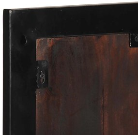 Cabide multicor 40x2x80 cm madeira maciça recuperada