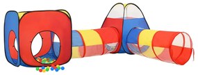Tenda de brincar infantil 190x264x90 cm multicor