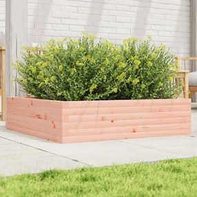 vidaXL Vaso/floreira de jardim 90x90x23 cm madeira de douglas maciça