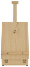 Cavalete de mesa 27x43x68 cm madeira de pinho maciça