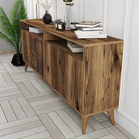 Console Milan – Nogueira – 180x78x35 cm